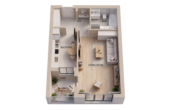 Garsonieră Ozone Residence II